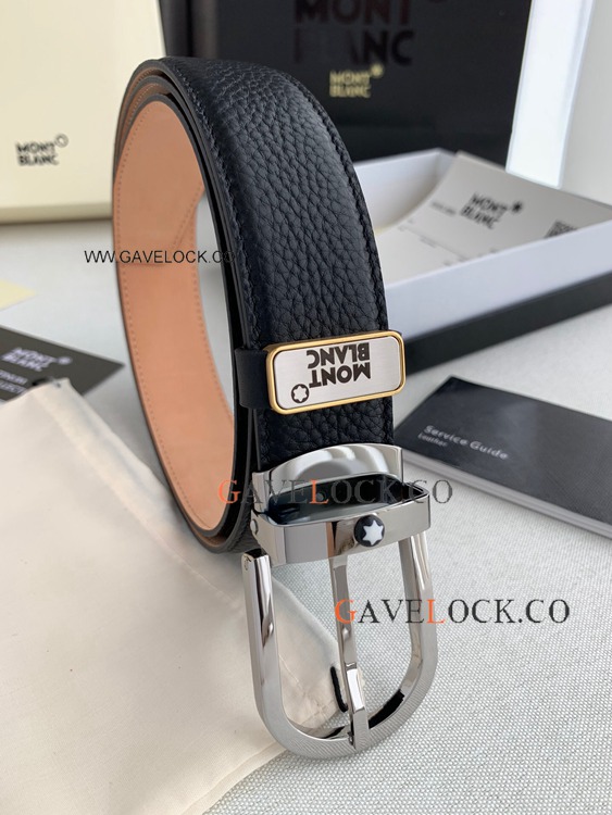 Clone Montblanc Oval Pin Buckle Belt - Accessories for Men